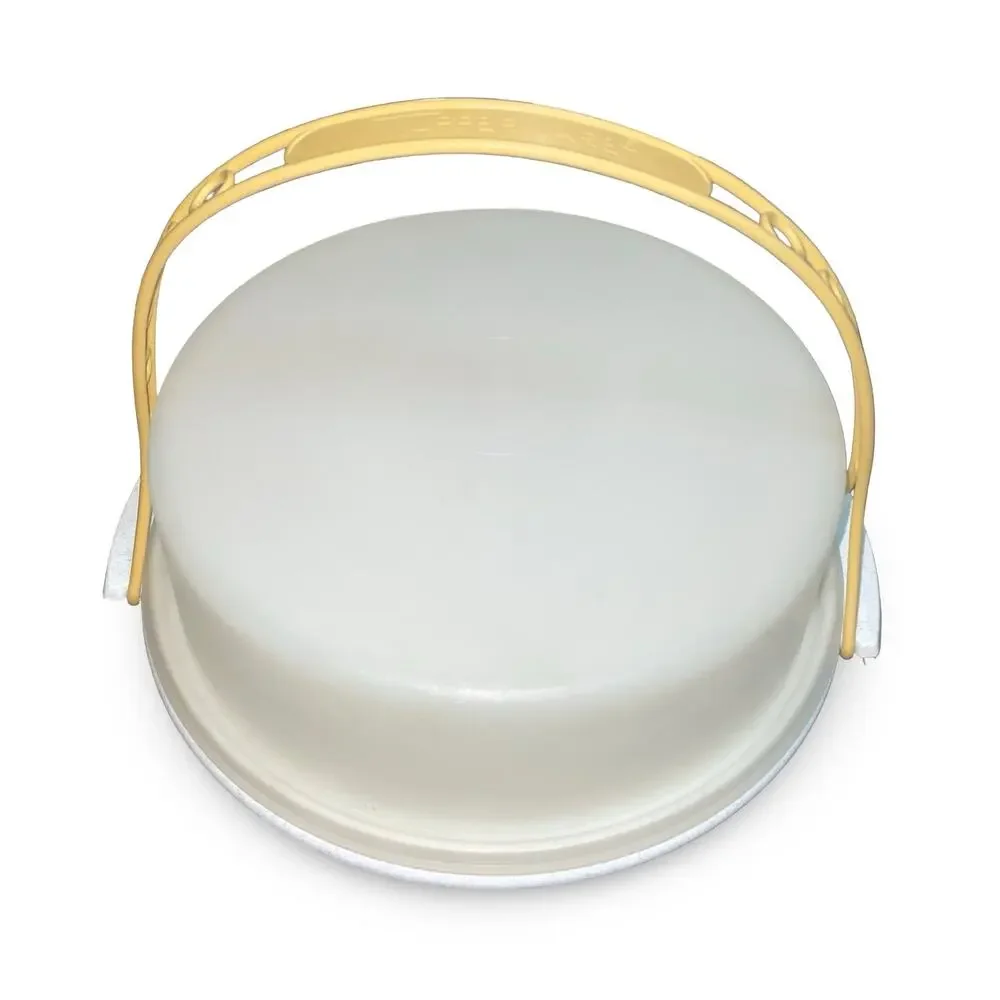 Tupperware Pie Cake Keeper Taker Carrier Speckled Base 719 720 10